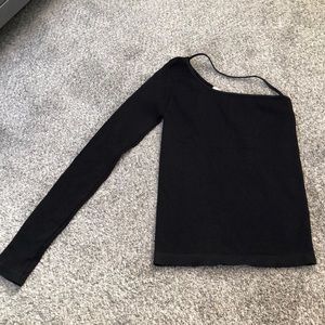 12th Tribe One Shoulder Long Sleeve Shirt Stretchy